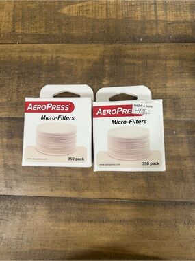 Micro-Filters 350 Pack — White Coffee Filters (2-Pack)
